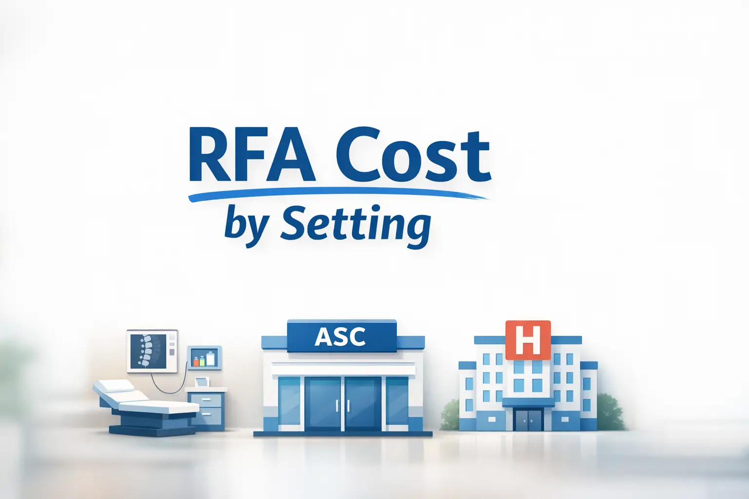 Medicare facet joint RFA cost 2025