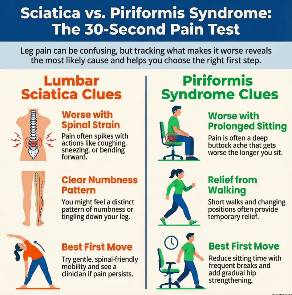 Sciatica vs Piriformis Syndrome: 7 Brutal Mistakes I Made Before I Finally Fixed the Real Pain 3 Sciatica vs Piriformis Syndrome