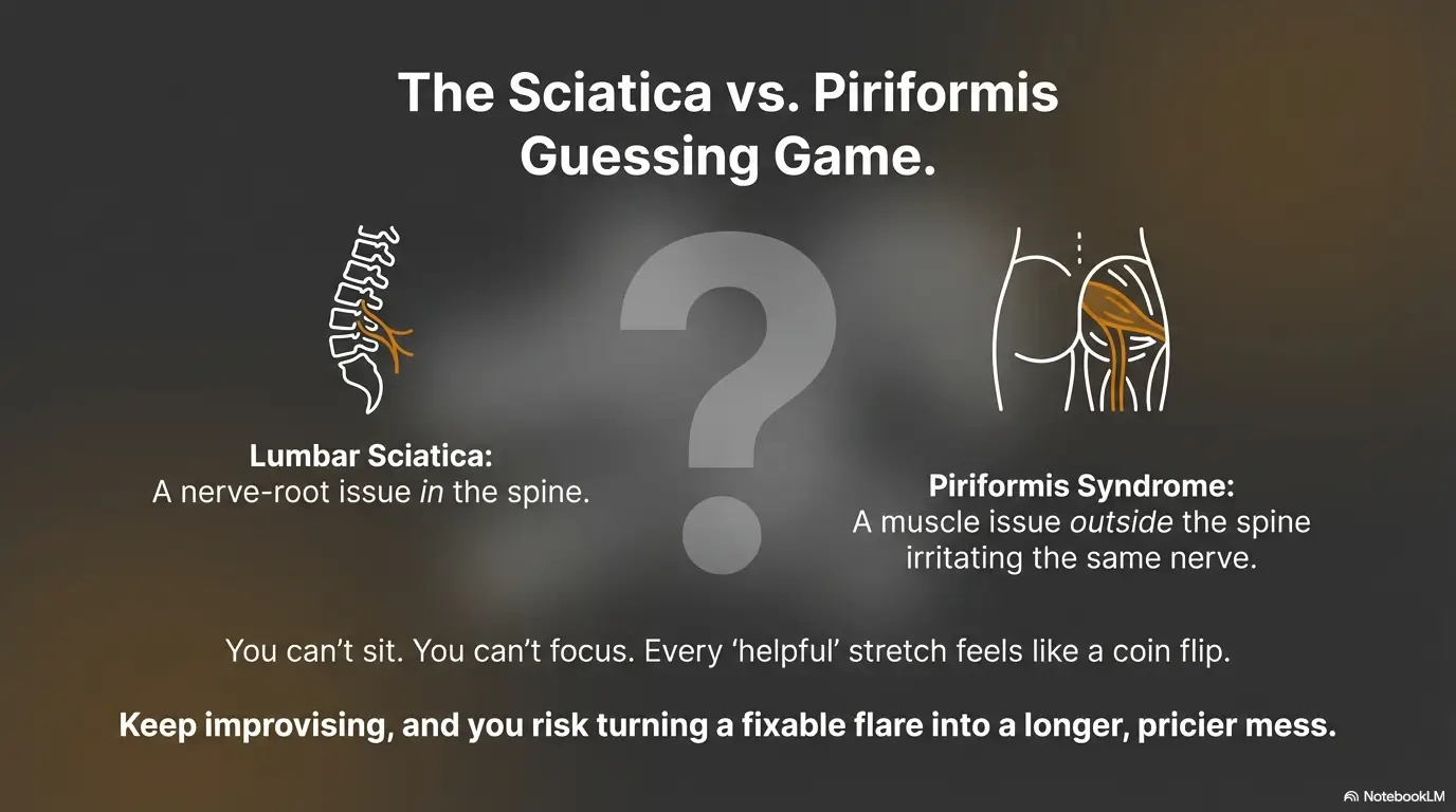 Sciatica vs Piriformis Syndrome: 7 Brutal Mistakes I Made Before I Finally Fixed the Real Pain 4 Sciatica vs Piriformis Syndrome