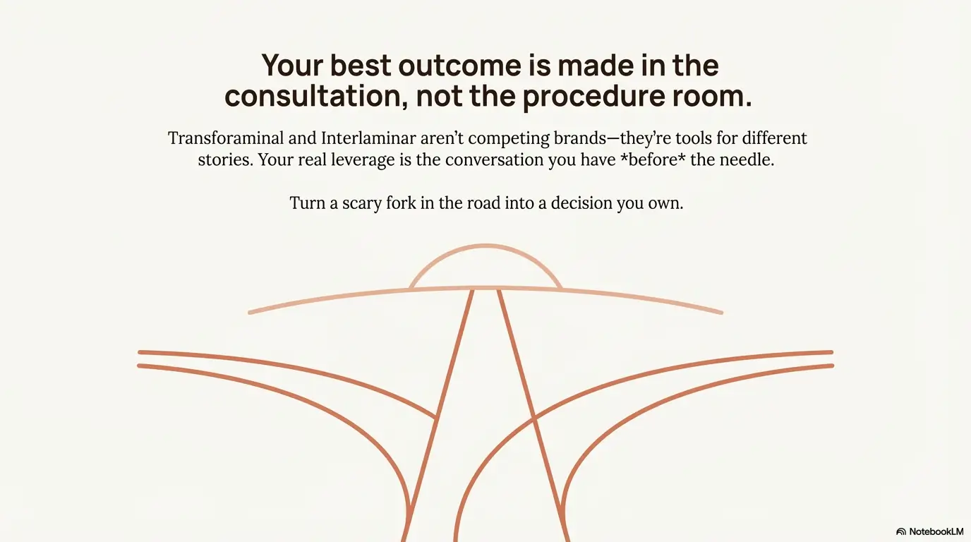 Transforaminal vs Interlaminar Epidural for Sciatica: Success Rates, Risks, and the 3 Questions I Wish I Asked 4 transforaminal vs interlaminar epidural