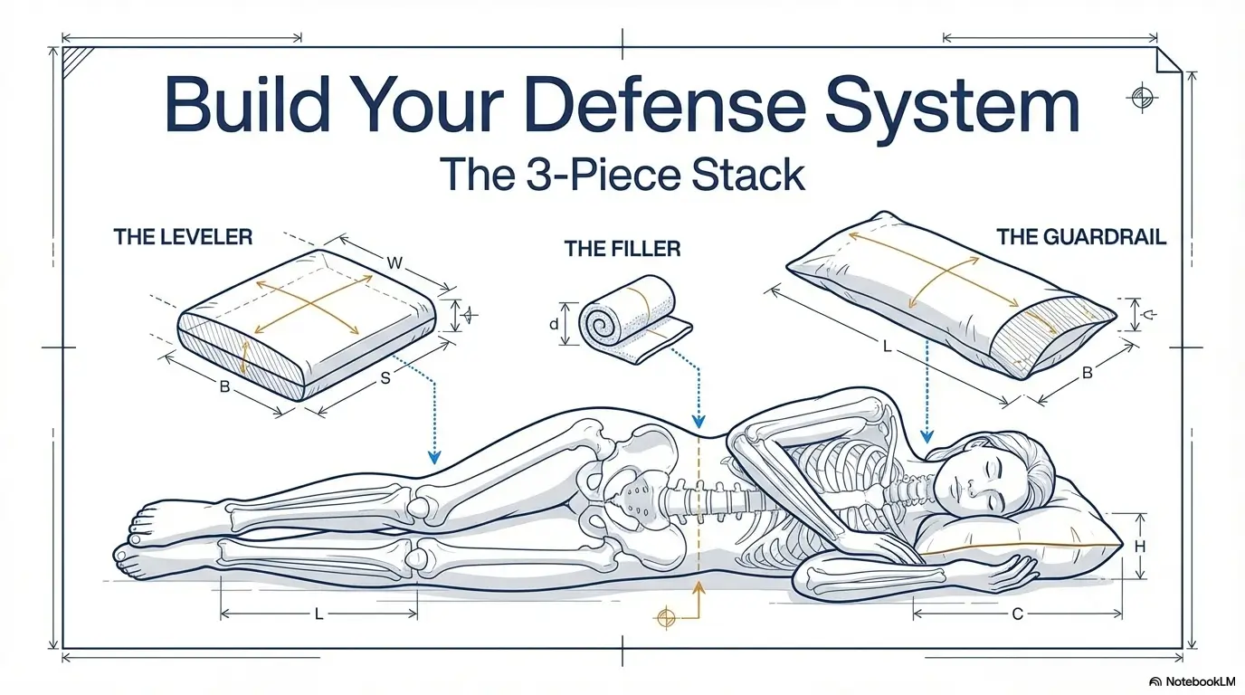 Side Sleeper Sciatica at Night: The Pillow Stack That Stops 3AM Leg Zaps 4 side sleeper sciatica at night