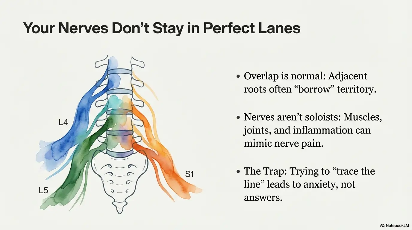 L4 vs L5 vs S1 sciatica