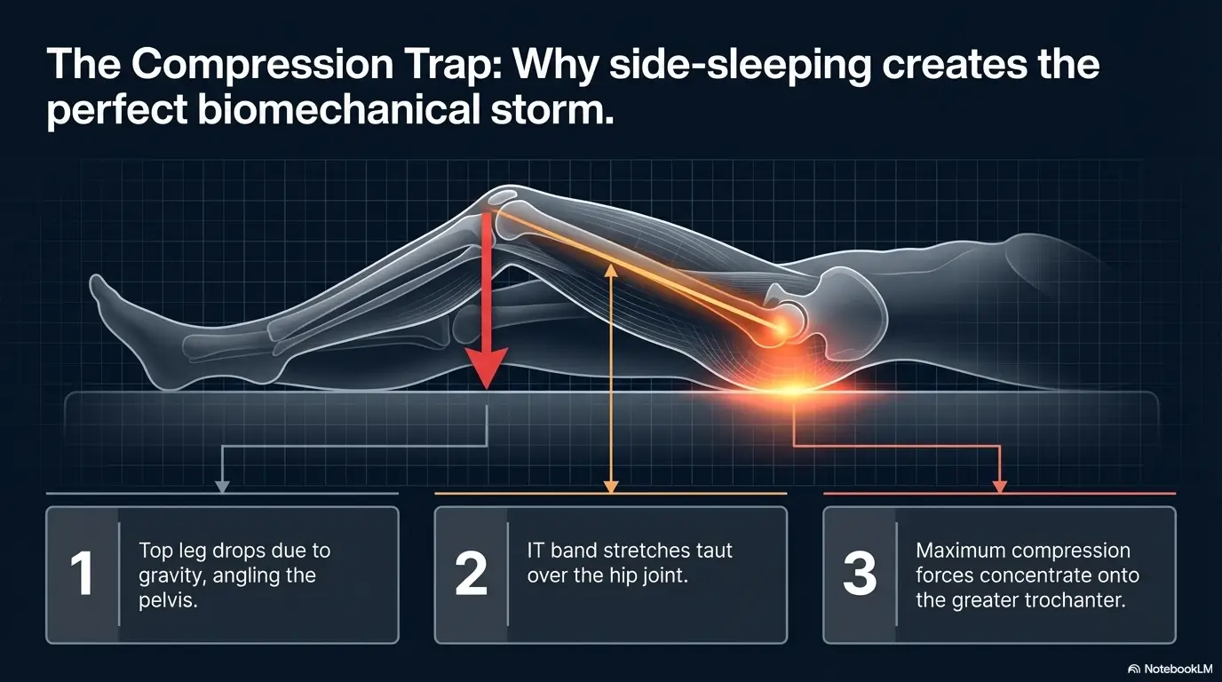 hip pain at night