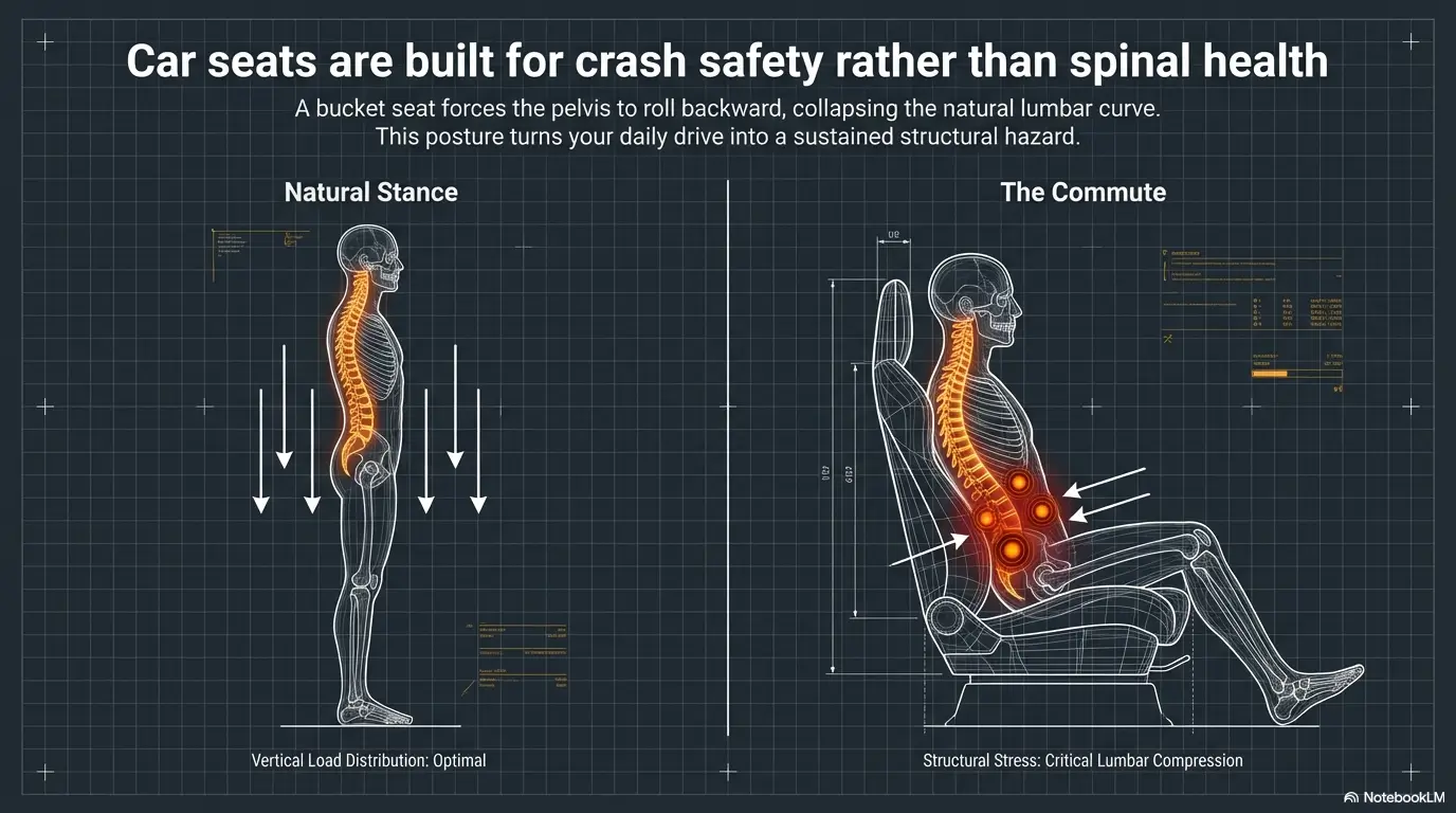 Commute-Triggered Sciatica: Seat Cushion vs Lumbar Roll, What Actually Helps on the Drive 4 seat cushion vs lumbar roll for sciatica