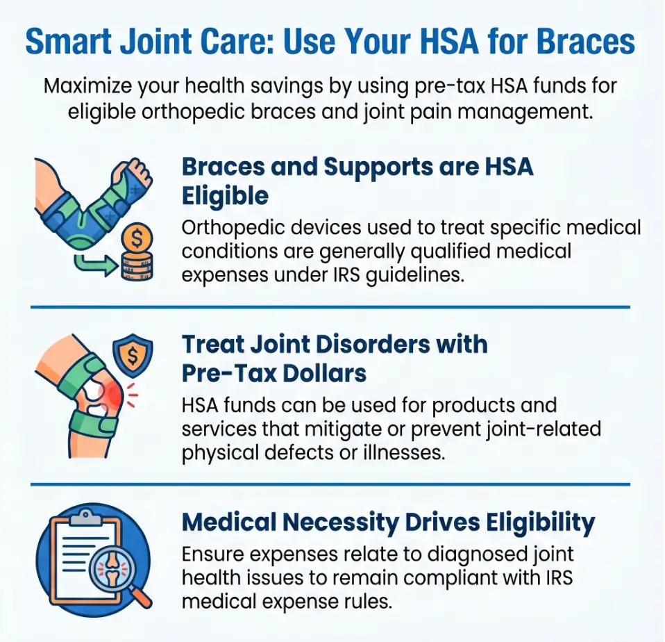 HSA eligible braces and supports
