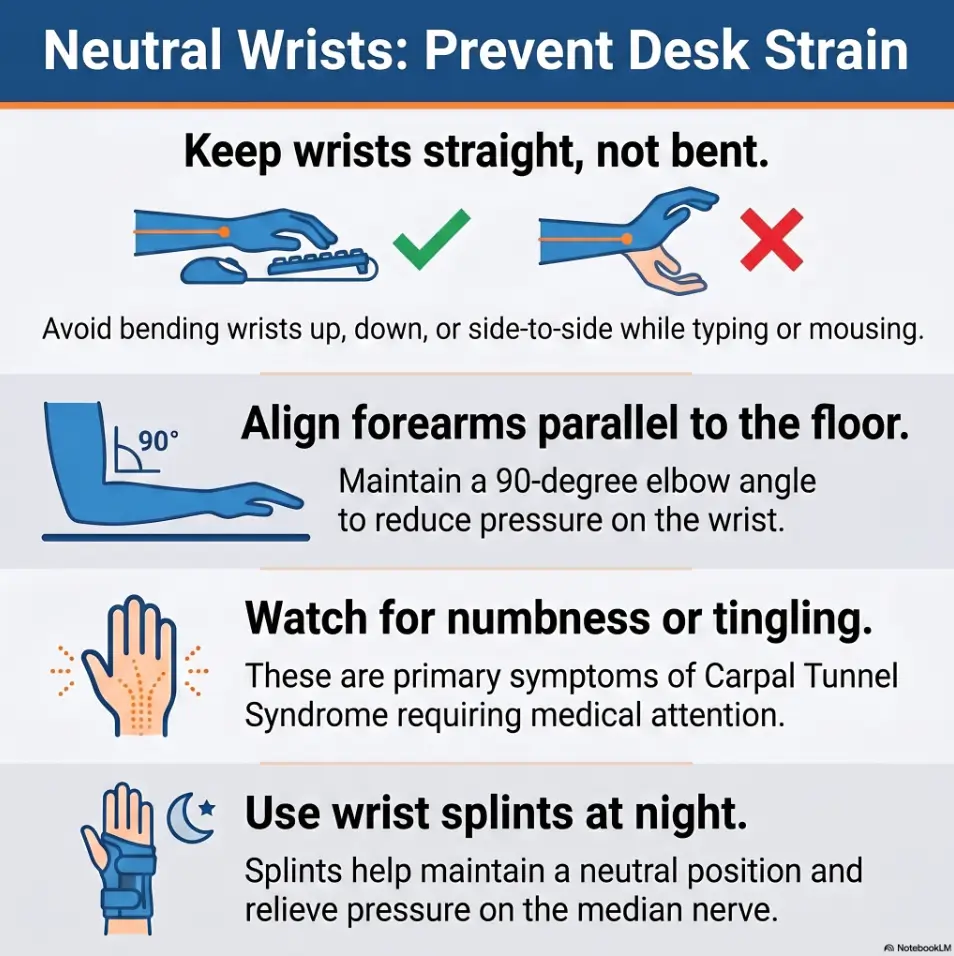 wrist splint for typing pain