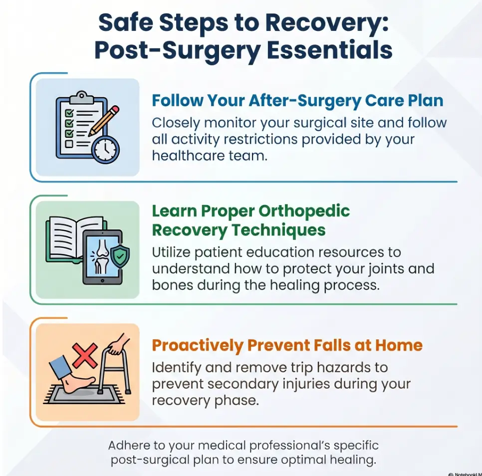 caregiver notes for orthopedic appointments
