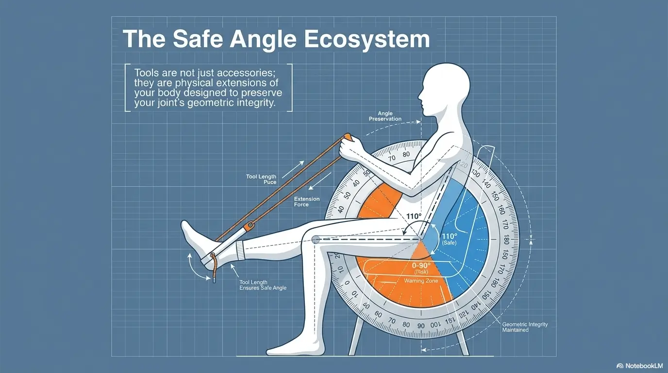 how to put on socks after hip surgery