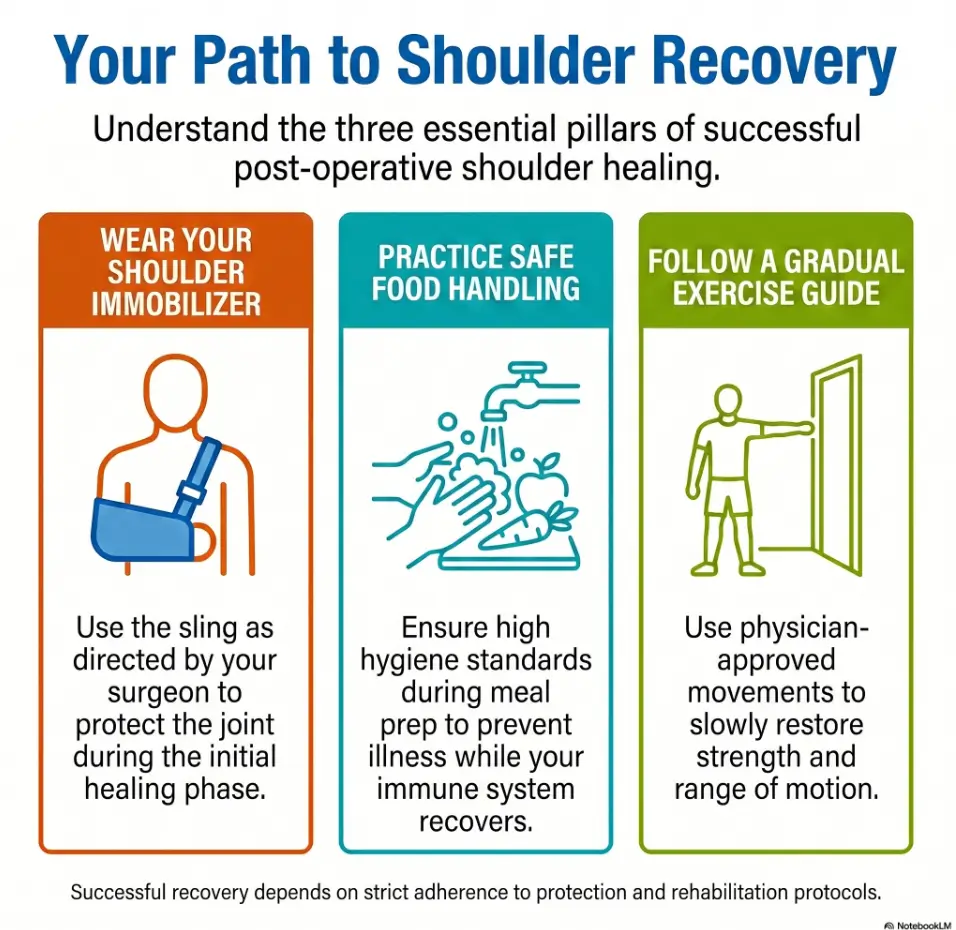 One-Handed Meal Prep After Shoulder Immobilization: A Safer Kitchen Plan for Real Recovery Days 3 one-handed meal prep