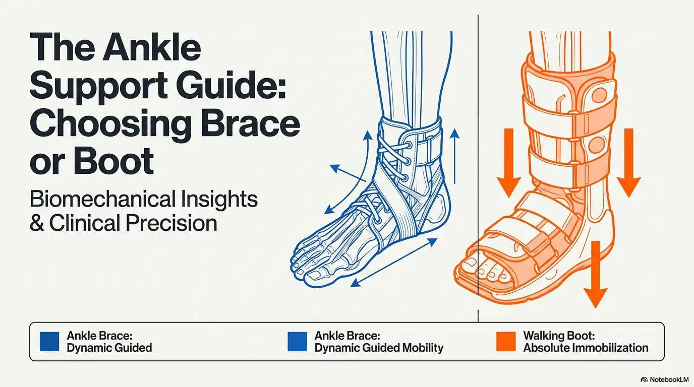 Ankle Brace vs Walking Boot for Daily Tasks: Choose the Safer Support 4 ankle brace vs walking boot