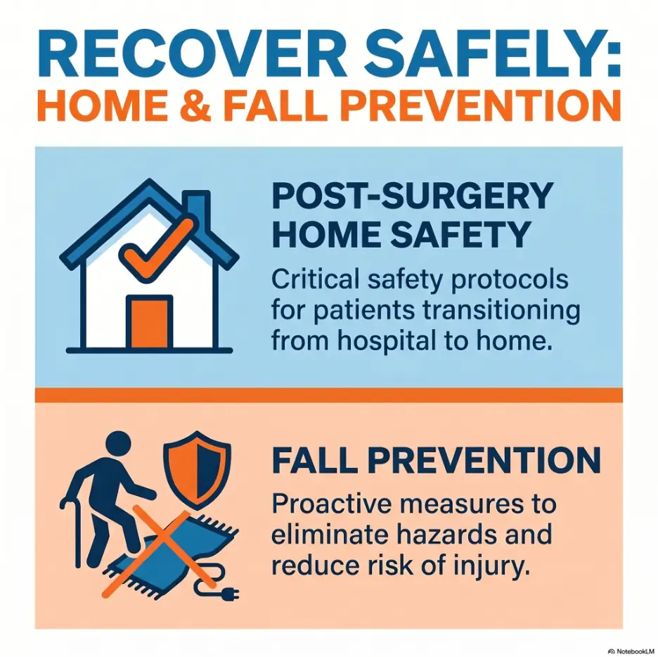Fall Risk Home Checklist Before Surgery: Fix Hazards Before Recovery Begins 3 Fall risk checklist before surgery