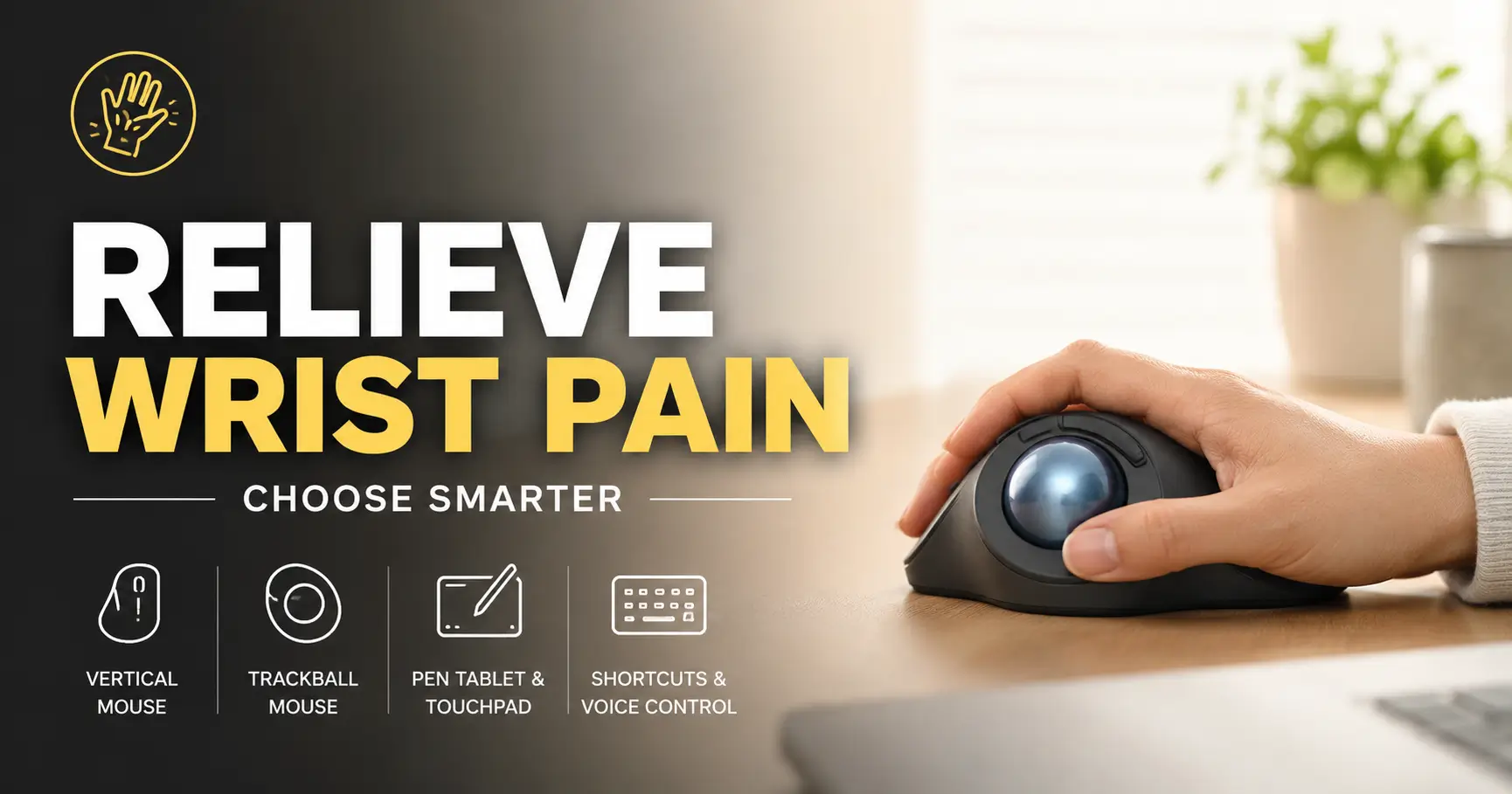 Mouse Alternatives for Wrist Pain