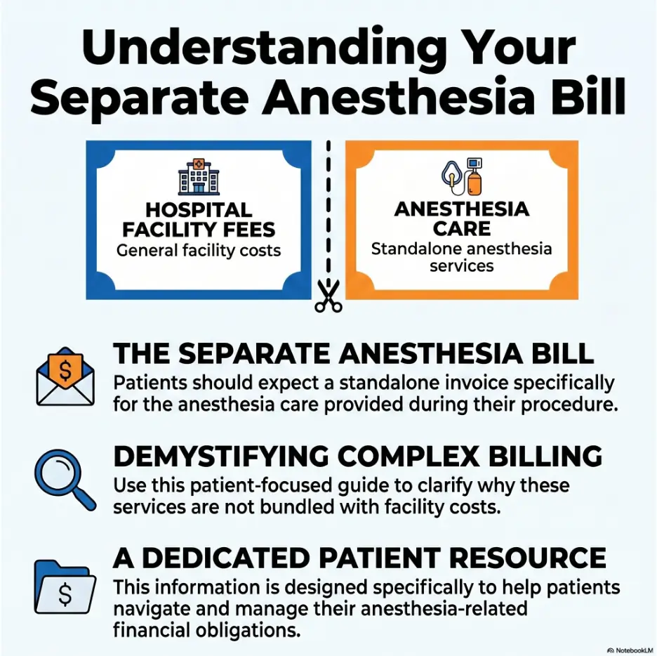 Separate anesthesia bill