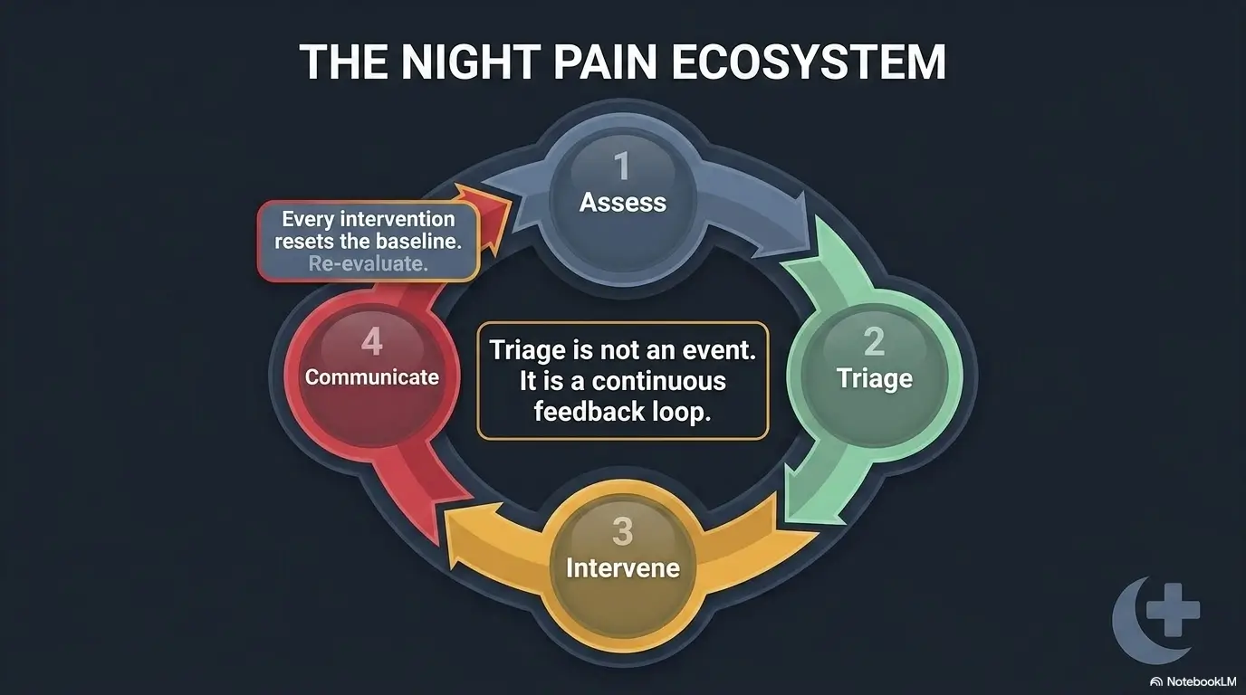 night pain after surgery