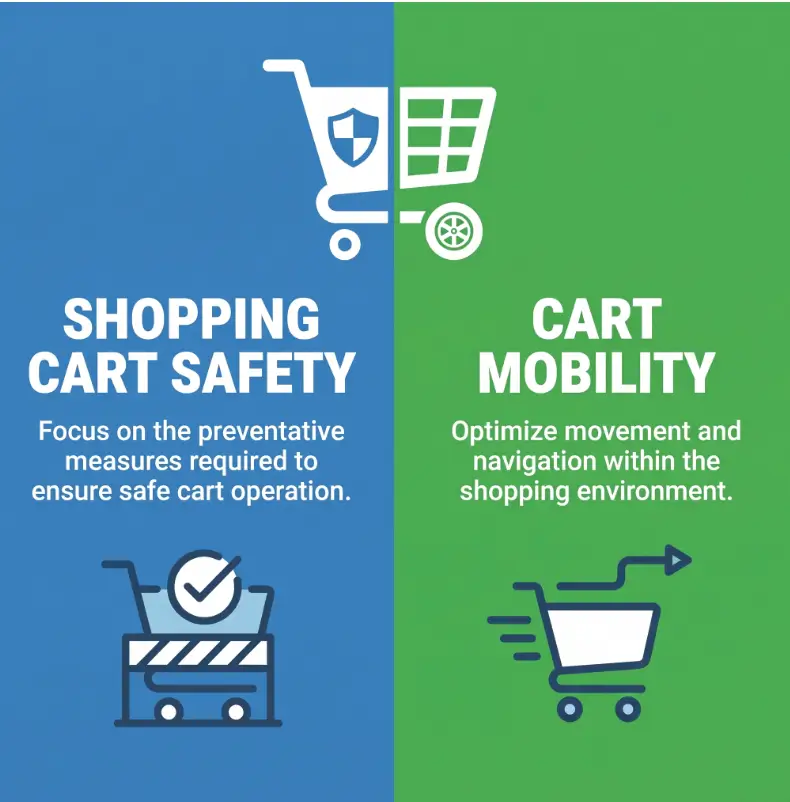 How to Use a Shopping Cart as Support SafelyWithout Mistaking It for a Walker 3 Shopping Cart as a Walker