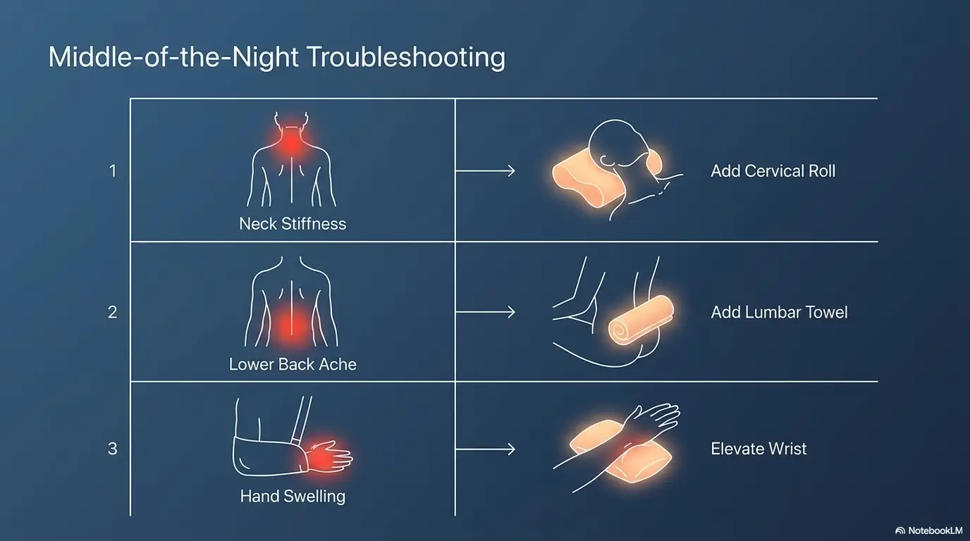 shoulder immobilizer sleep mistakes