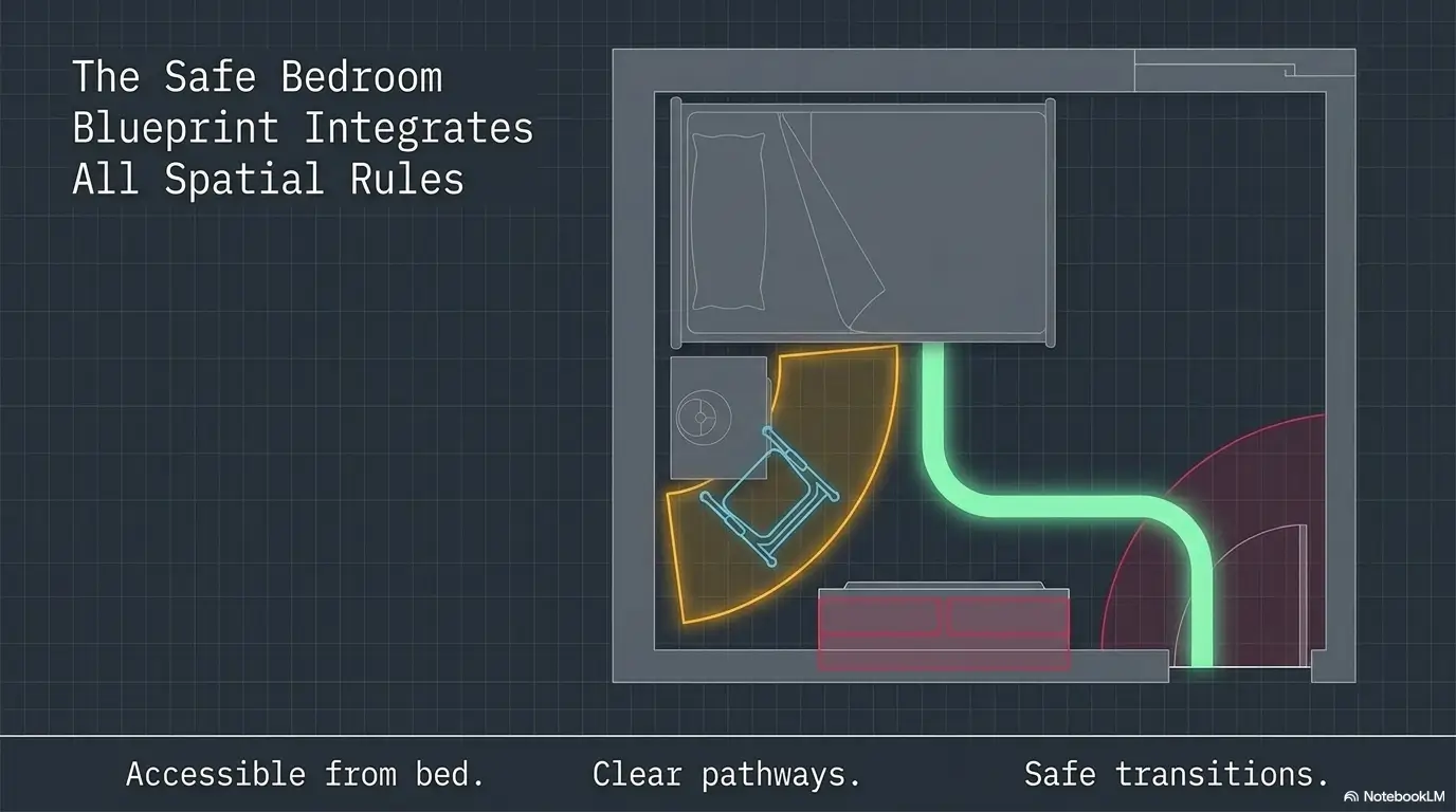 Best Place to Put a Walker in a Small Bedroom: Reachable, Visible, and Not in the Way 5 walker in small bedroom