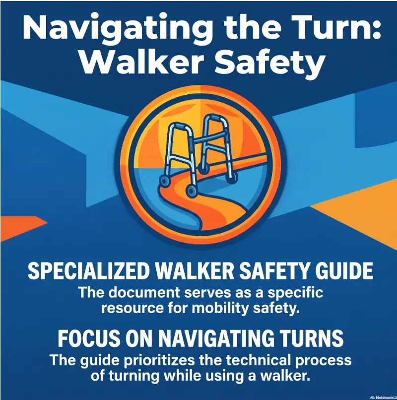 Why Turning Around Is Risky With a Walker and How to Make Each Turn Safer 3 Turning With a Walker