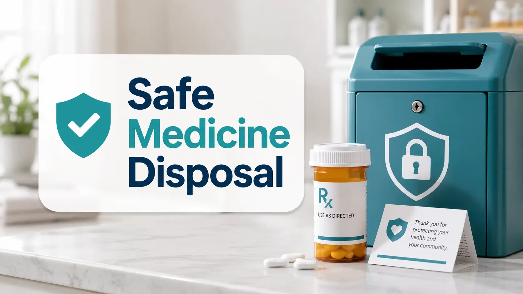 dispose of unused pain medicine