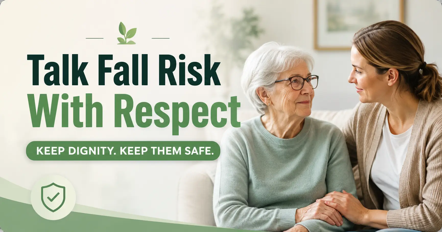 how to talk about fall risk