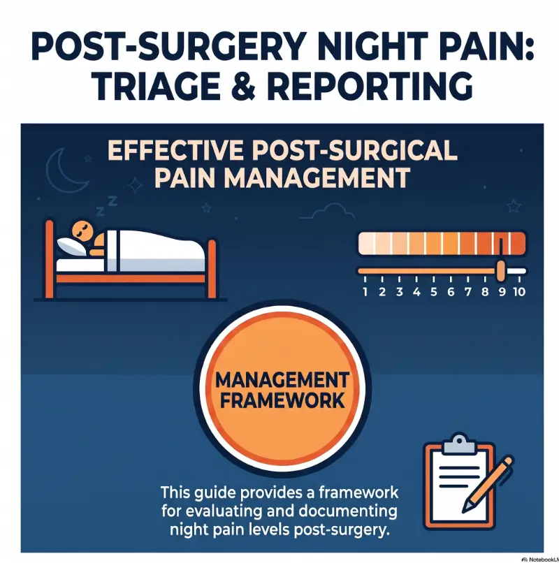night pain after surgery
