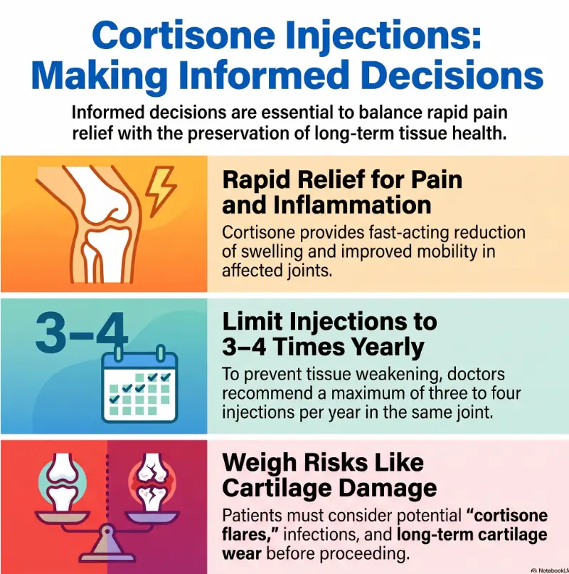 questions to ask before a cortisone shot
