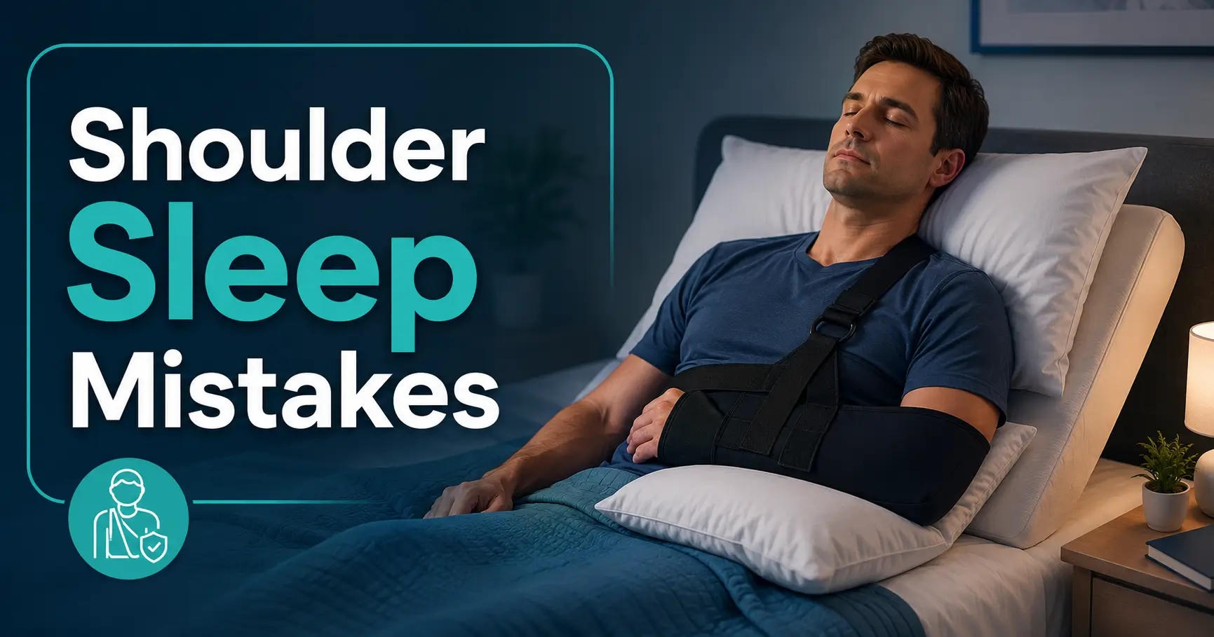 shoulder immobilizer sleep mistakes