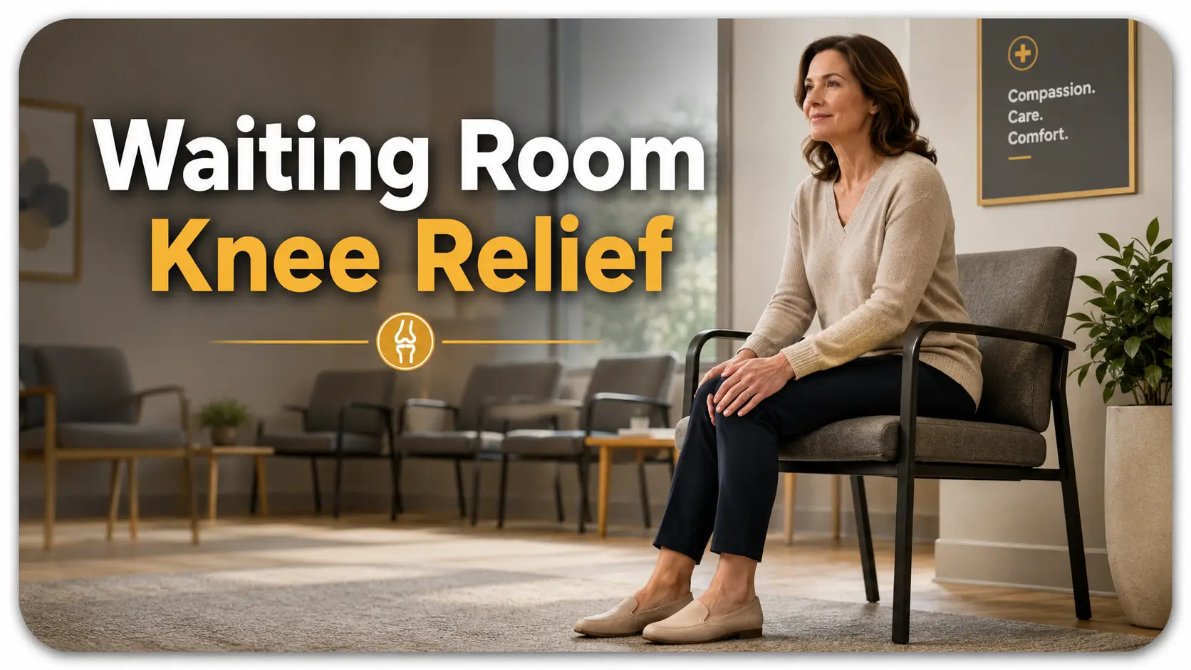 waiting room knee pain