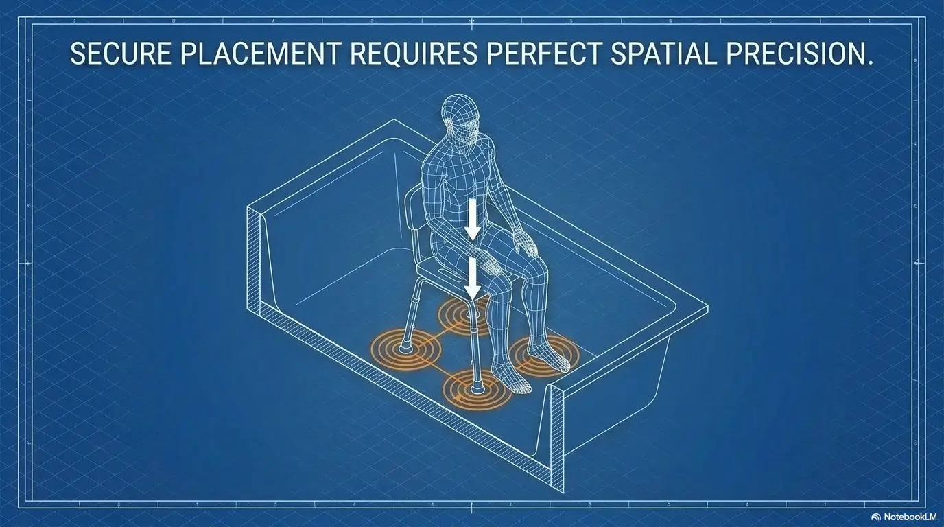 Where to Place a Shower Chair in a Narrow Tub Safely 5 Shower Chair Placement